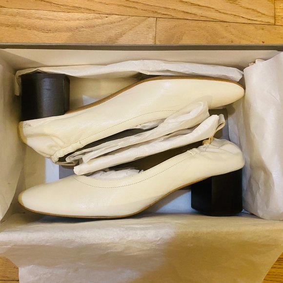 Everlane the Italian Day Heel, Size: US Women's 8, Color: Bone - Picture 6 of 6